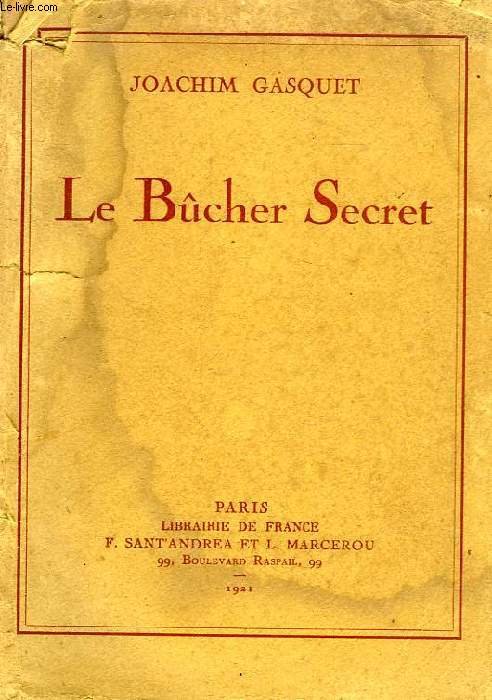 LE BUCHER SECRET