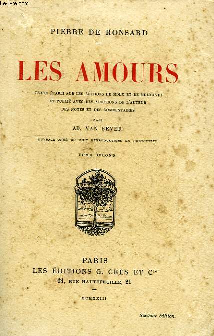 LES AMOURS, TOME II
