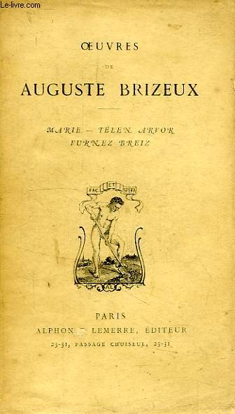 OEUVRES, MARIE, TELEN ARVOR, FURNEZ BREIZ