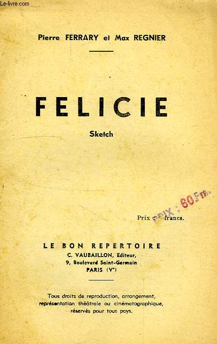 FELICIE, SKETCH