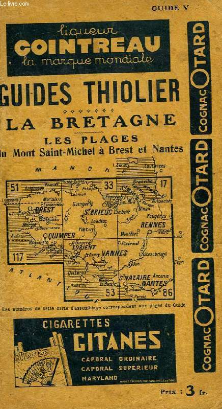 GUIDES THIOLIER, V, LA BRETAGNE