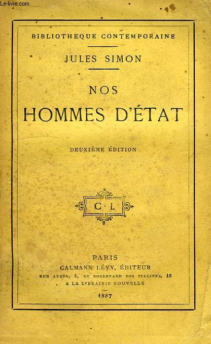 NOS HOMMES D'ETAT