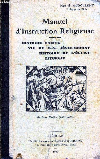 MANUEL D'INSTRUCTION RELIGIEUSE