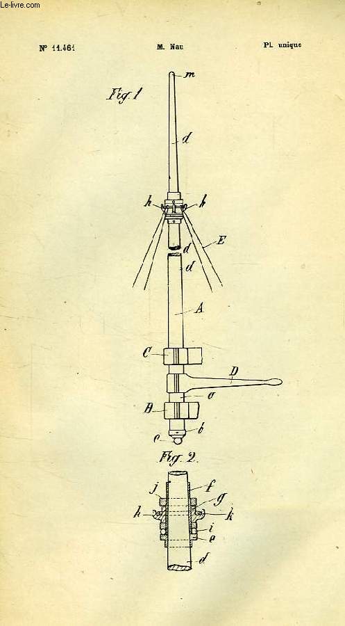 VI, MARINE ET NAVIGATION, 4, AEROPLANE, 2e ADDITION AU BREVET D'INVENTION N 397.199, OFFICE NATIONAL DE LA PROPRIETE INDUSTRIELLE