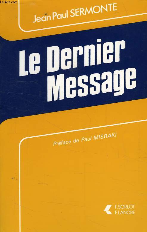 LE DERNIER MESSAGE