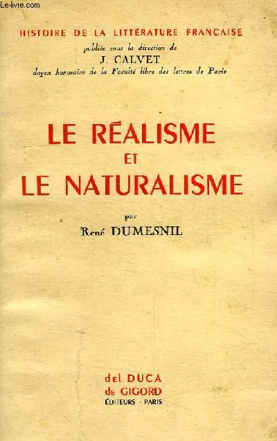 LE REALISME ET LE NATURALISME