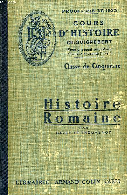 HISTOIRE ROMAINE, CLASSE DE 5e