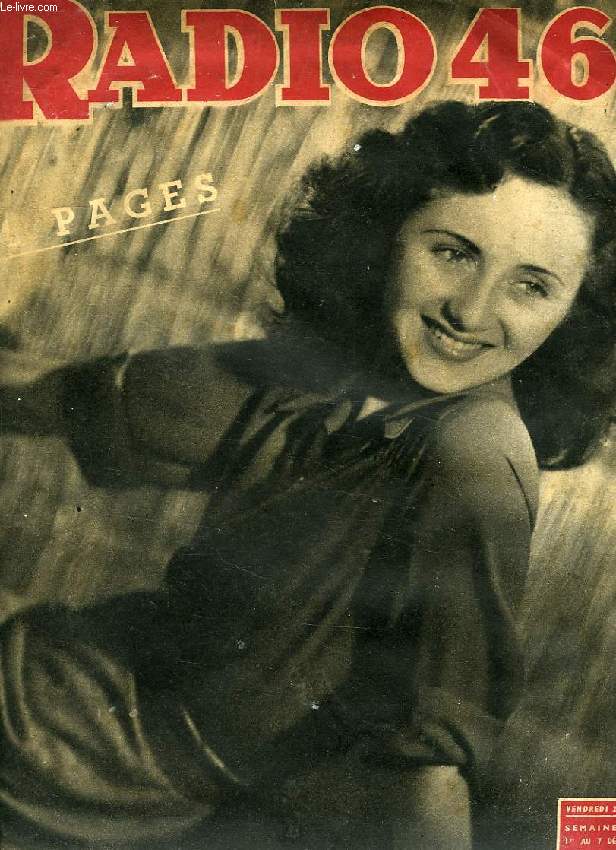 RADIO 46, 3e ANNEE, N 110, DEC. 1946