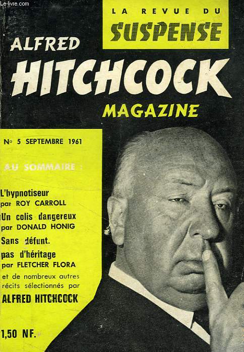 ALFRED HITCHCOCK MAGAZINE, LA REVUE DU SUSPENSE, 1re ANNEE, N 5, SEPT. 1961