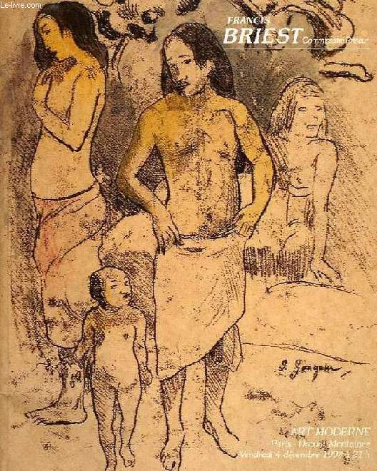 ART MODERNE, PARIS, DROUOT MONTAIGNE, DEC. 1998