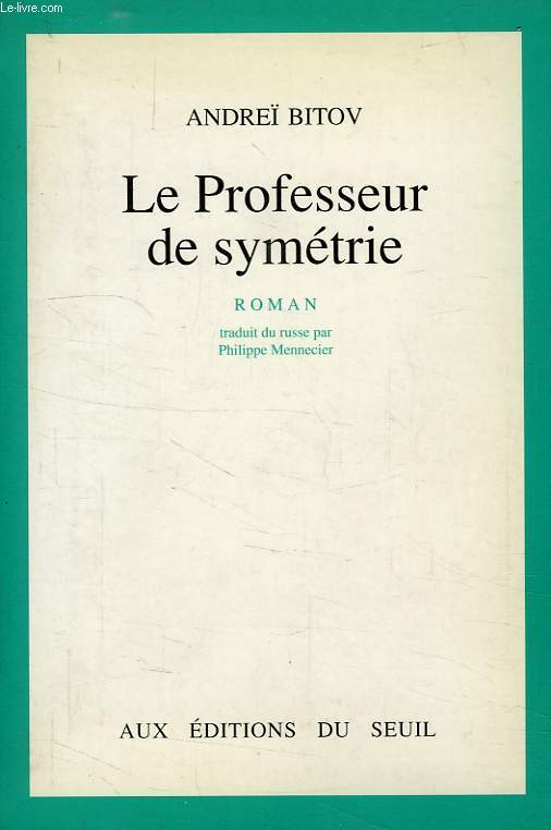 LE PROFESSEUR DE SYMETRIE