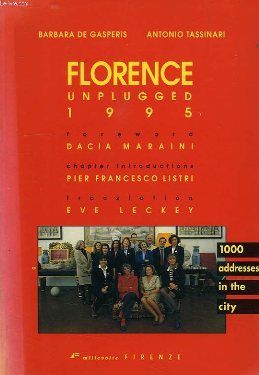 FLORENCE UNPLUGGED 1995