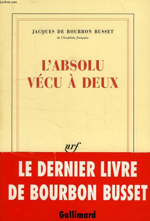 L'ABSOLU VECU A DEUX