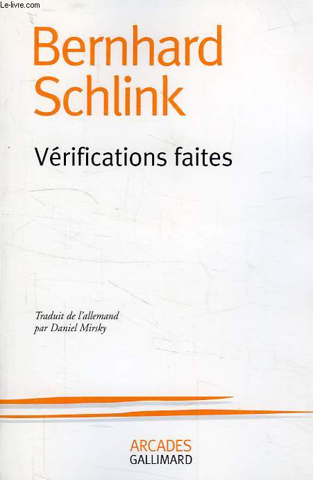 VERIFICATIONS FAITES