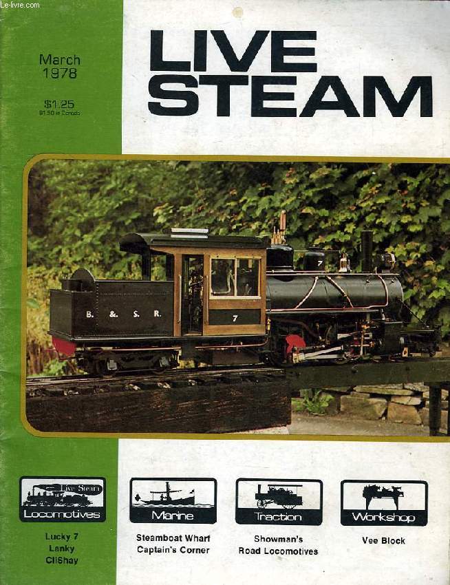 LIVE STEAM, VOL. 12, N 3, MARCH 1978