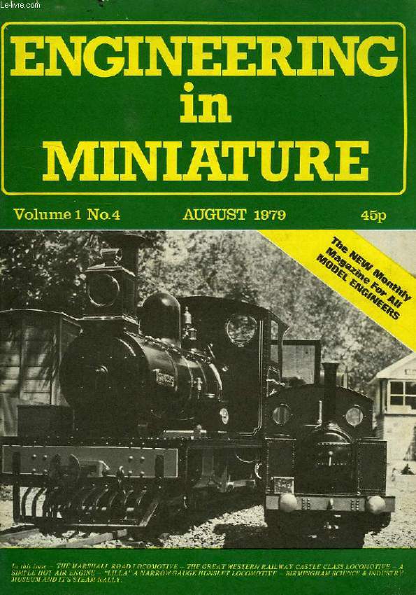 ENGINEERING IN MINIATURE, VOL. 1, N 4, AUG. 1979