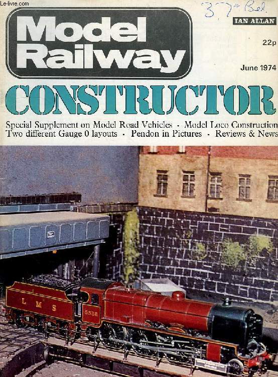 MODEL RAILWAY CONSTRUCTOR, VOL. 44, N 482, JUNE 1974