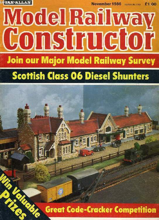 MODEL RAILWAY CONSTRUCTOR, VOL. 53, N 630, NOV. 1986