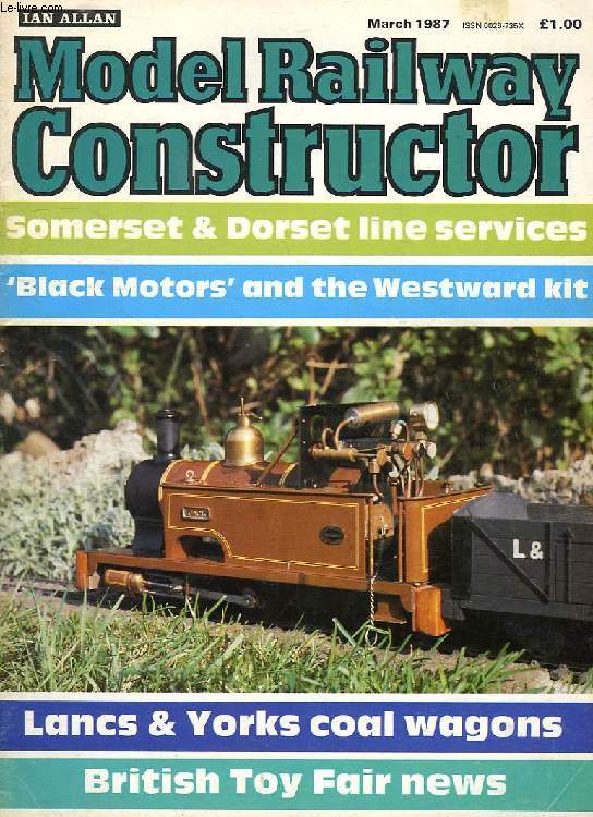 MODEL RAILWAY CONSTRUCTOR, VOL. 53, N 634, MARCH 1987