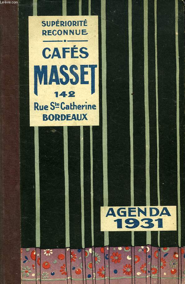 AGENDA MASSET 1931