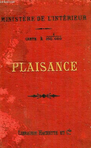 CARTE DE LA FRANCE, FEUILLE XII-34, PLAISANCE