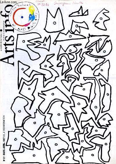 ARTS INFO, N° 37, MARS-AVRIL 1987