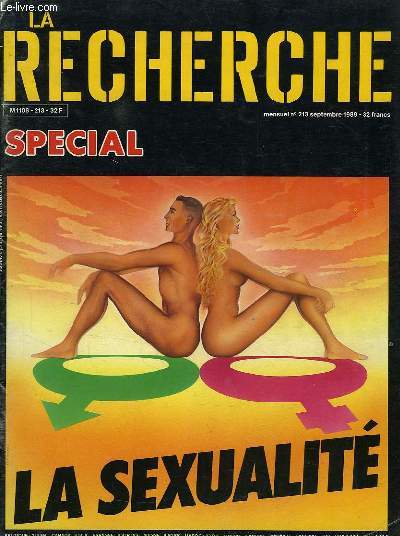 LA RECHERCHE, N° 213, SEPT. 1989