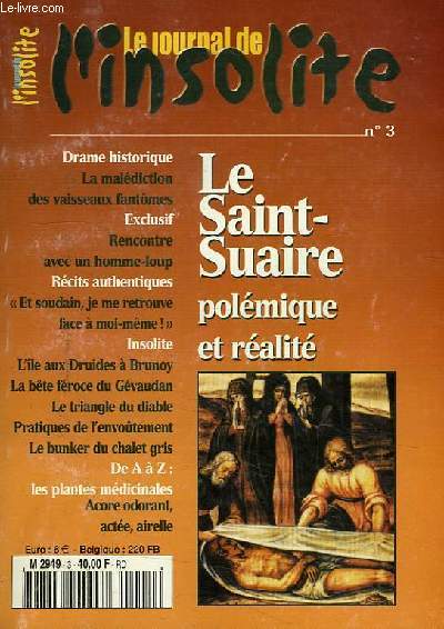 LE JOURNAL DE L'INSOLITE, N 3, MAI 2000