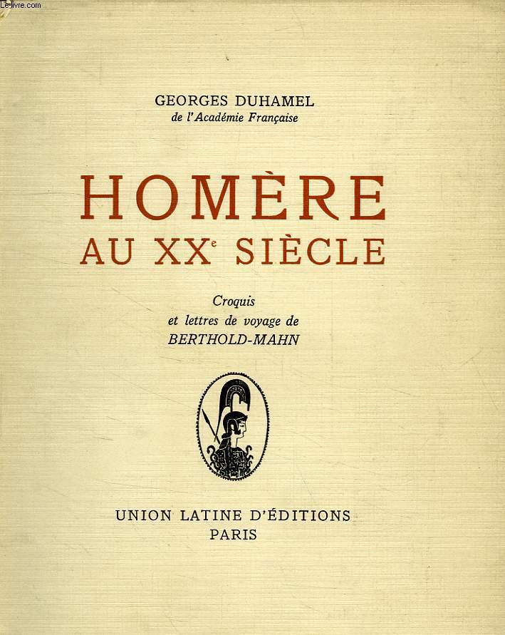 HOMERE AU XXe SIECLE