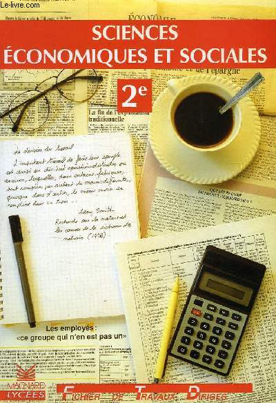 SCIENCES ECONOMIQUES ET SOCIALES, 2e