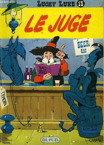 LUCKY LUKE 13, LE JUGE