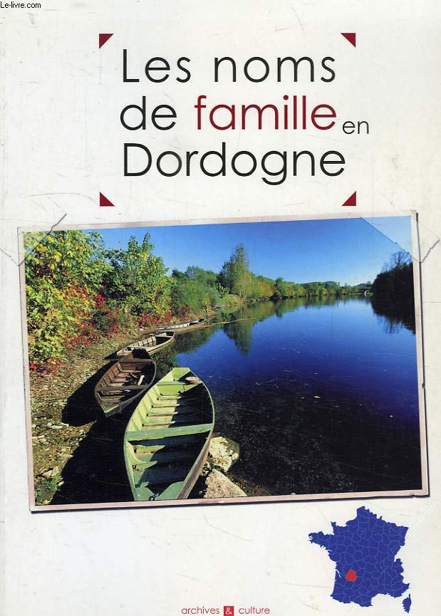 LES NOMS DE FAMILLE EN DORDOGNE