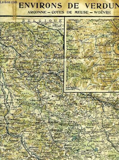 ENVIRONS DE VERDUN, AGONNE - COTES DE MEUSE - WOEVRE