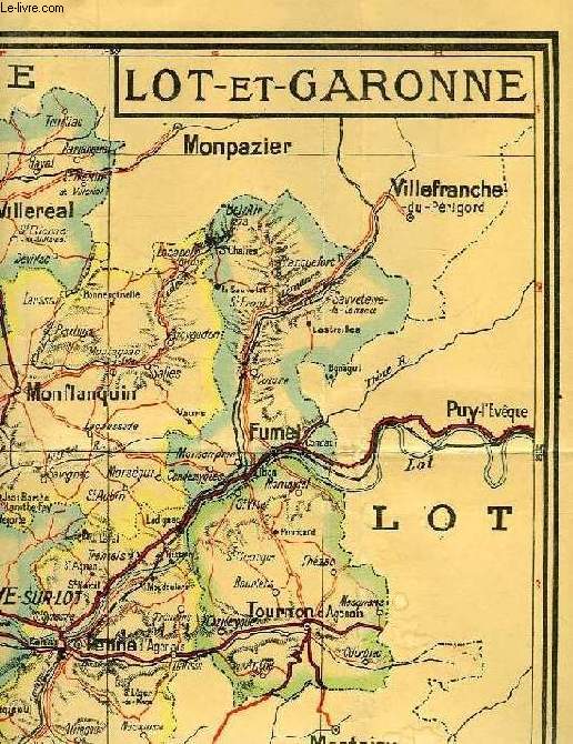 LOT-ET-GARONNE (CARTE)