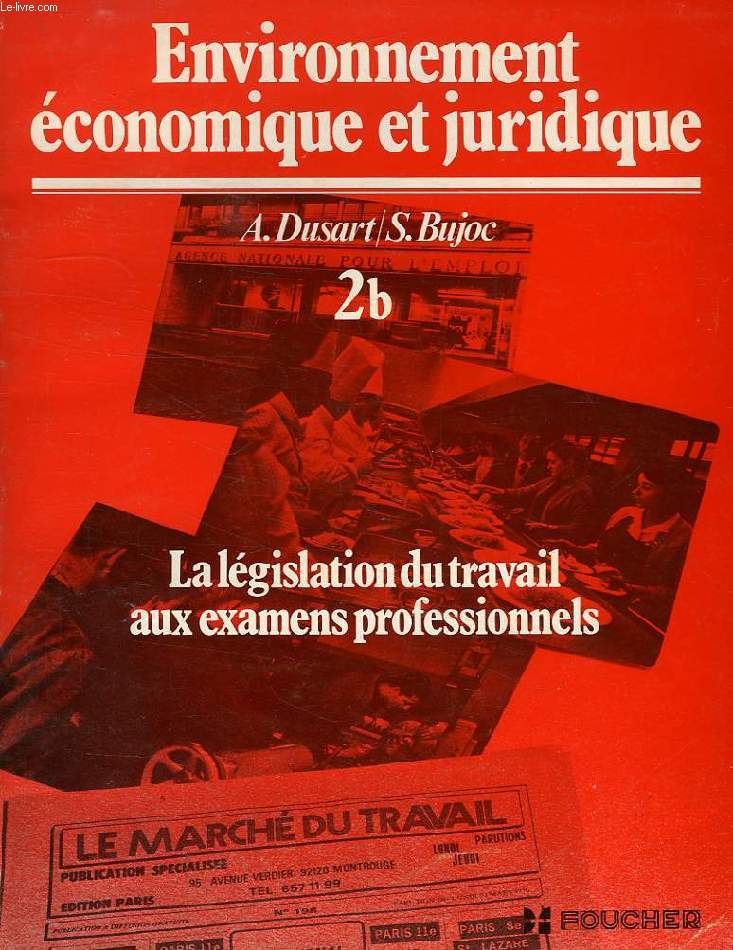 ENVIRONNEMENT ECONOMIQUE ET JURIDIQUE, 2b