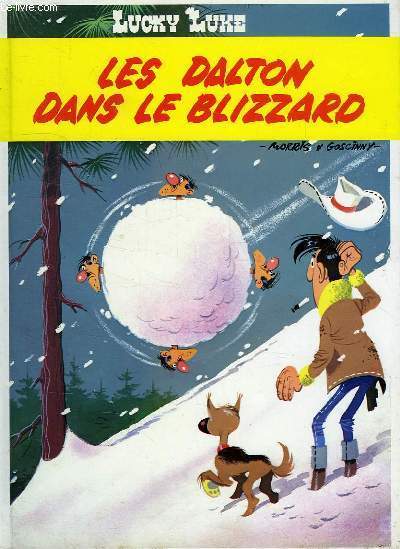 LUCKY LUKE, LES DALTON DANS LE BLIZZARD