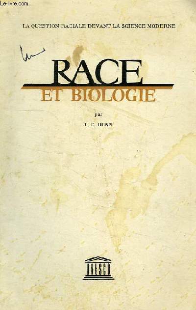 RACE ET BIOLOGIE