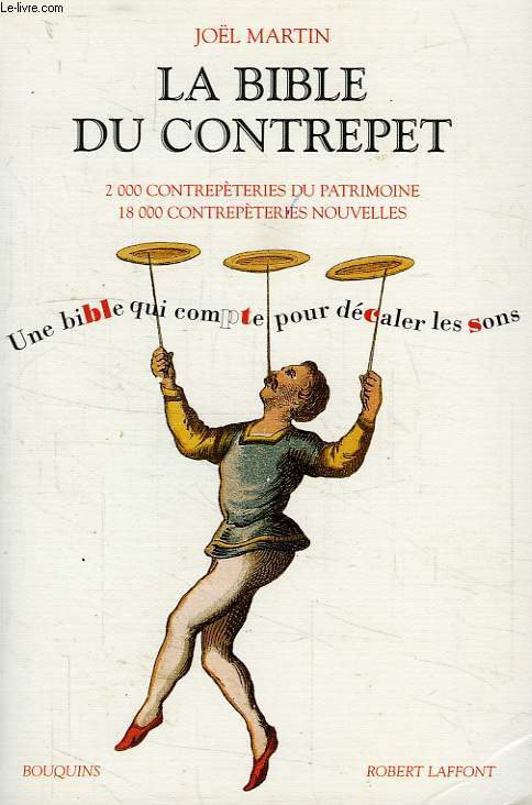 LA BIBLE DU CONTREPET