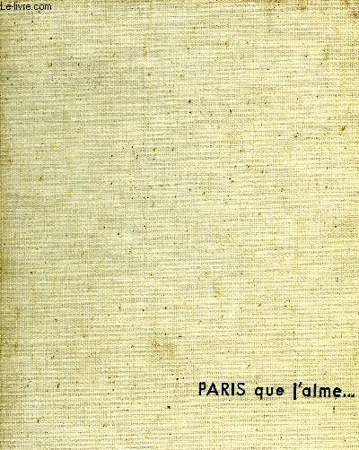 PARIS QUE J'AIME