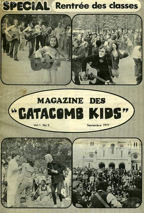 MAGAZINE DES 'CATACOMB KIDS', VOL. 1, N 2, SEPT. 1977