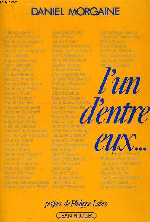 L'UN D'ENTRE EUX...