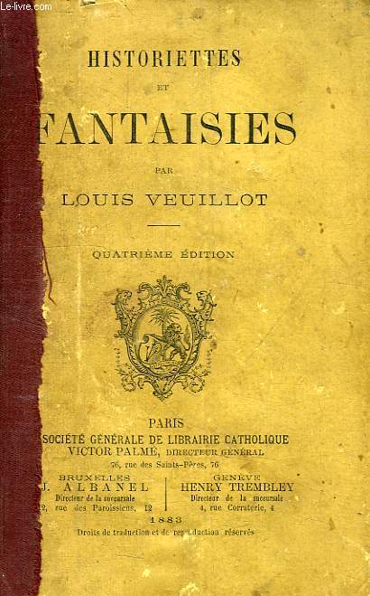 HISTORIETTES ET FANTAISIES