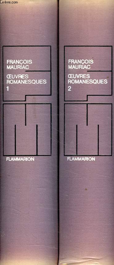 OEUVRES ROMANESQUES, 2 TOMES