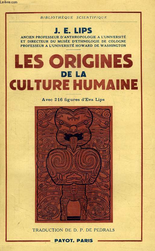 LES ORIGINES DE LA CULTURE HUMAINE