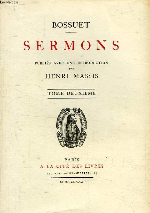 SERMONS, TOME II