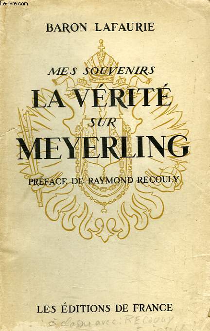 LA VERITE SUR MEYERLING