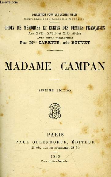 MADAME CAMPAN