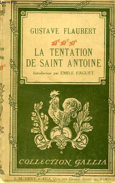 LA TENTATION DE SAINT-ANTOINE