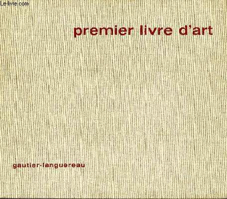 PREMIER LIVRE D'ART