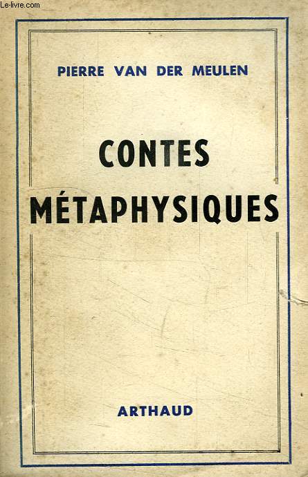 CONTES METAPHYSIQUES